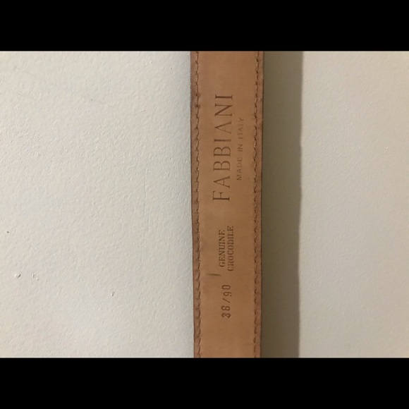 Genuine crocodile belt - Picture 3 of 5